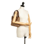 Gucci GG Canvas Jackie Piston Lock Tote Bag (SHG-33261)