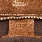 Gucci GG Canvas Jackie Piston Lock Tote (SHG-Bi3rMM)