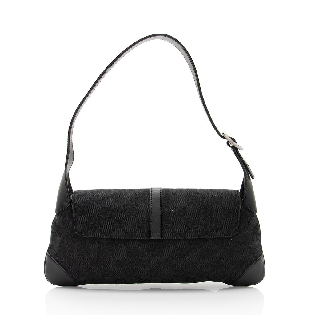 Gucci GG Canvas Jackie Small Shoulder Bag (SHF-e6LKFX)