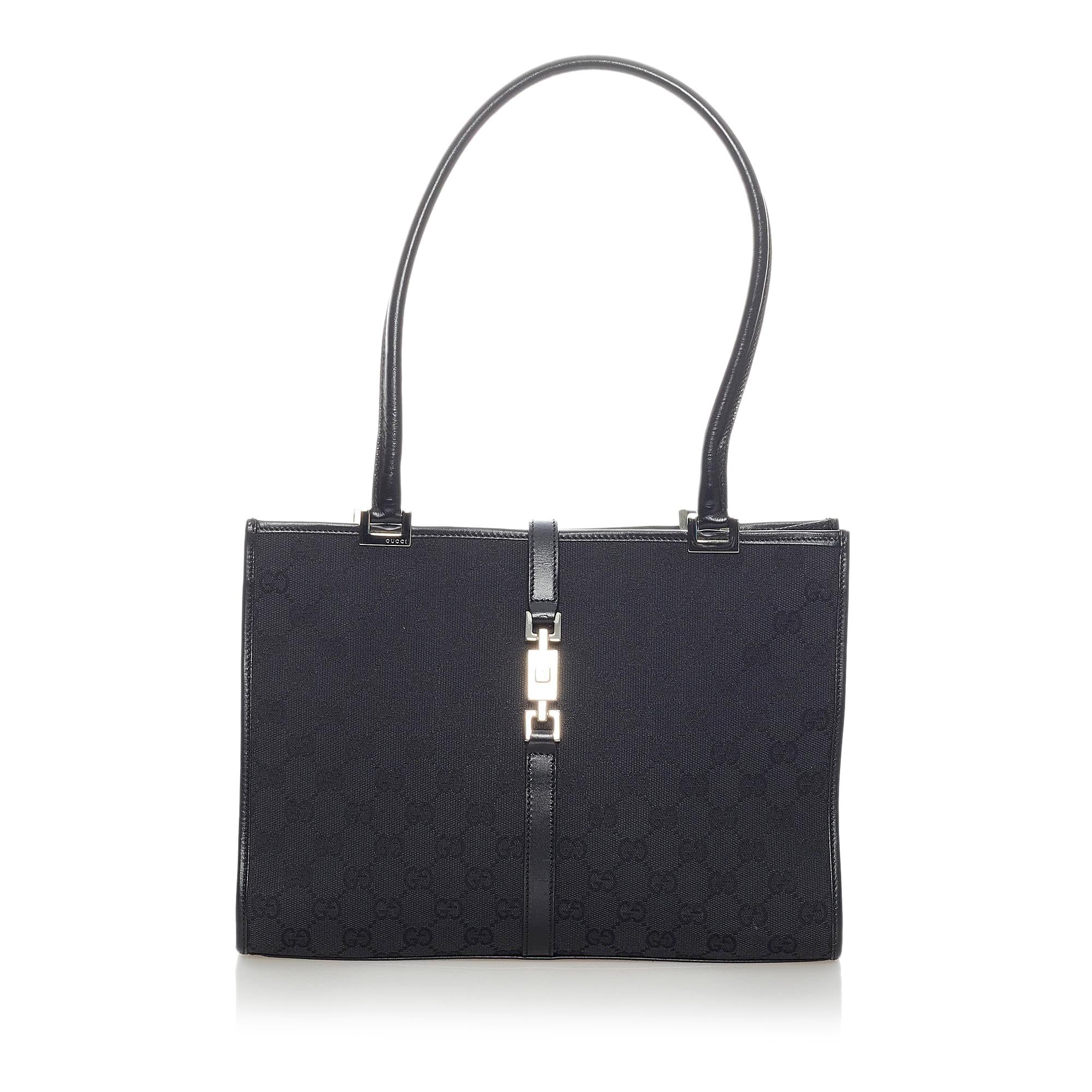 Gucci GG Canvas Jackie Tote Bag (SHG-31592)