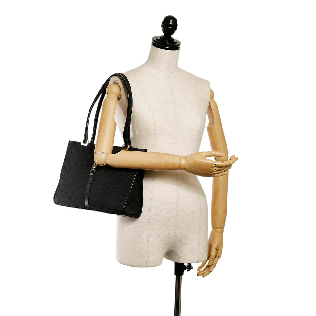 Gucci GG Canvas Jackie Tote Bag (SHG-31592)