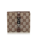 Gucci GG Canvas Jackie Wallet (SHG-33728)