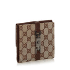 Gucci GG Canvas Jackie Wallet (SHG-33728)
