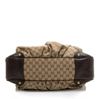 Gucci GG Canvas Jockey Large Hobo (SHF-23522)