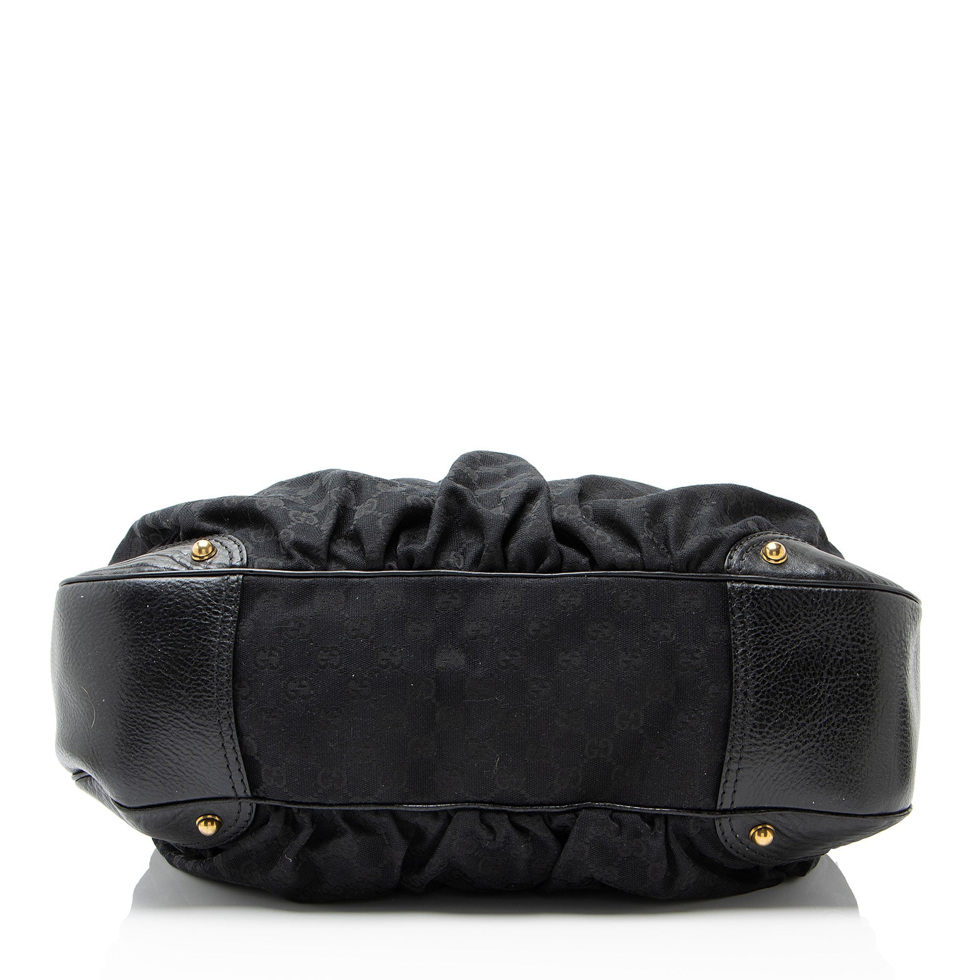 Gucci GG Canvas Jockey Large Hobo