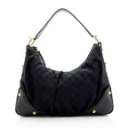 Gucci GG Canvas Jockey Medium Hobo (SHF-19499)