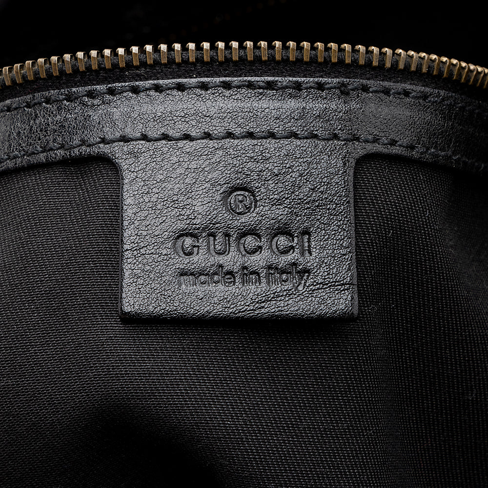 Gucci GG Canvas Jockey Medium Hobo (SHF-19499)