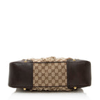 Gucci GG Canvas Jockey Medium Hobo (SHF-21770)