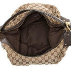 Gucci GG Canvas Jockey Medium Hobo (SHF-21770)