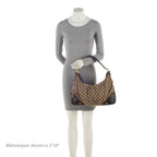 Gucci GG Canvas Jockey Medium Hobo (SHF-21770)