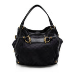 Gucci GG Canvas Jockey Medium Tote (SHF-17167)