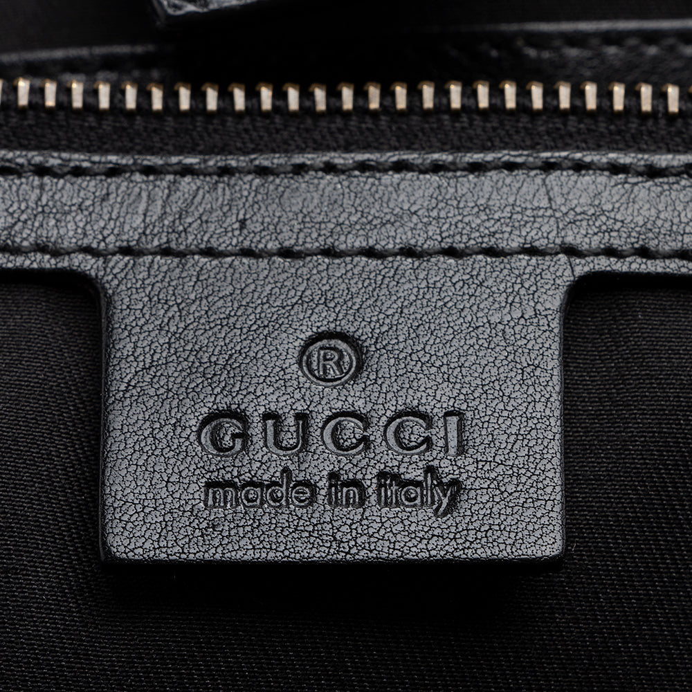 Gucci GG Canvas Jockey Medium Tote (SHF-17167)