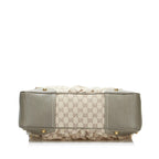 Gucci GG Canvas Jockey Shoulder Bag (SHG-L42G2r)