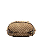 Gucci GG Canvas Jockey Shoulder Bag (SHG-CIMJ65)