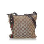 Gucci GG Canvas Jolicoeur Crossbody Bag (SHG-29452)
