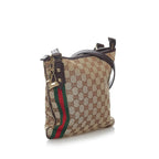 Gucci GG Canvas Jolicoeur Crossbody Bag (SHG-29452)