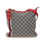 Gucci GG Canvas Jolicoeur Crossbody Bag (SHG-33379)