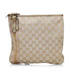 Gucci GG Canvas Jolicoeur Crossbody Bag (SHG-HuInJn)
