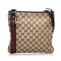 Gucci GG Canvas Jolicoeur Crossbody (SHG-0Pg20f)