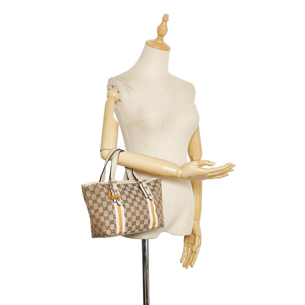 Gucci GG Canvas Jolicoeur Handbag (SHG-36791)