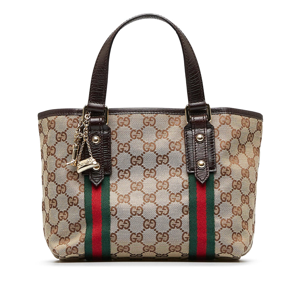 Gucci GG Canvas Jolicoeur Handbag (SHG-WsyJHx)