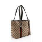 Gucci GG Canvas Jolicoeur Medium Tote (SHF-15459)