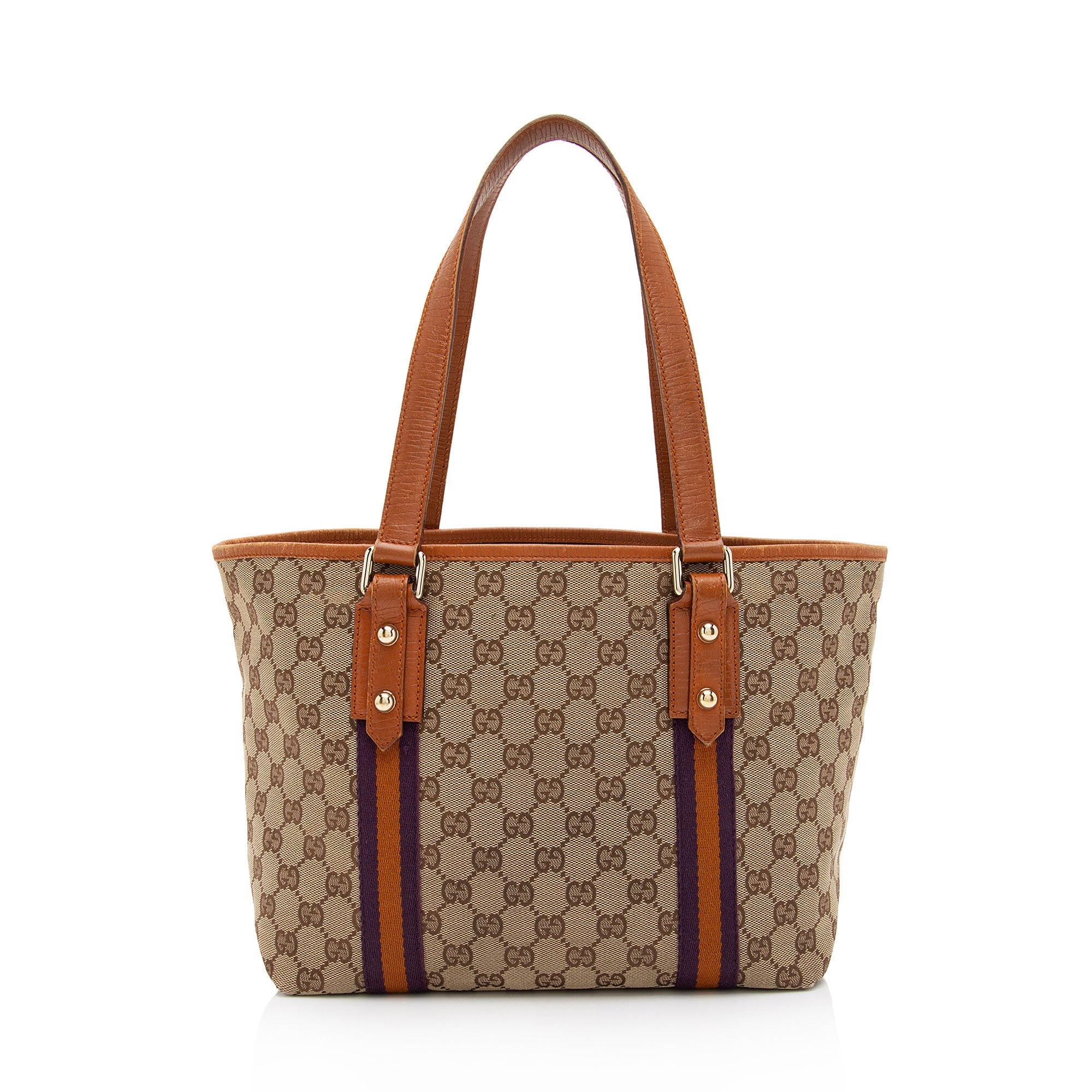Gucci GG Canvas Jolicoeur Medium Tote (SHF-JDa0i6)