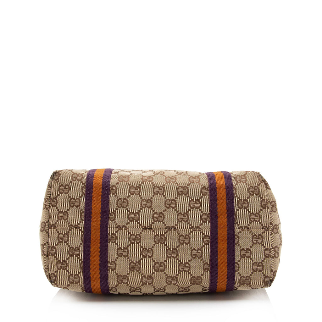 Gucci GG Canvas Jolicoeur Medium Tote (SHF-JDa0i6)