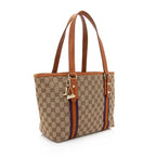 Gucci GG Canvas Jolicoeur Medium Tote (SHF-JDa0i6)