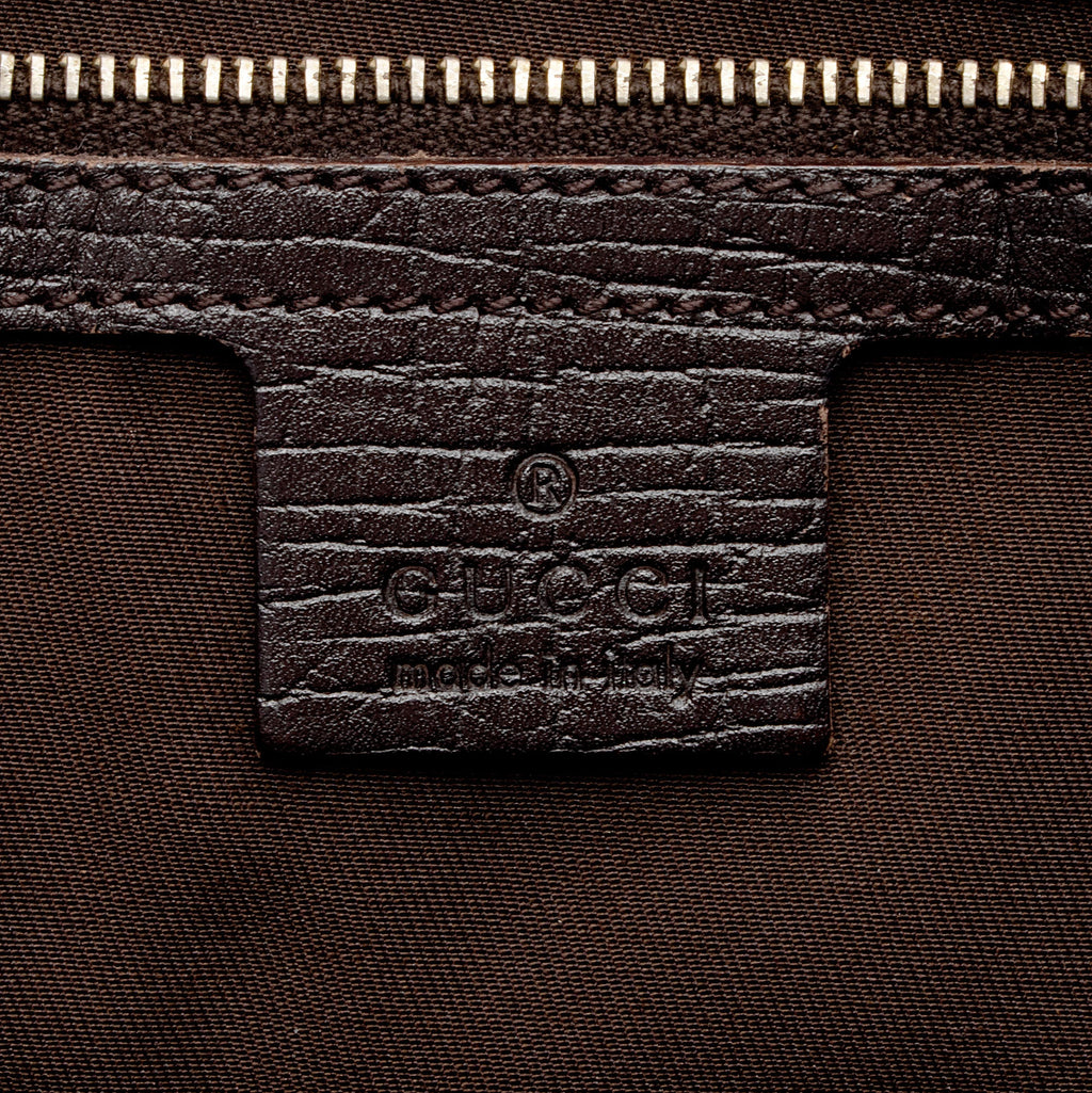 Gucci GG Canvas Jolicoeur Medium Tote (SHF-U5hUpD)