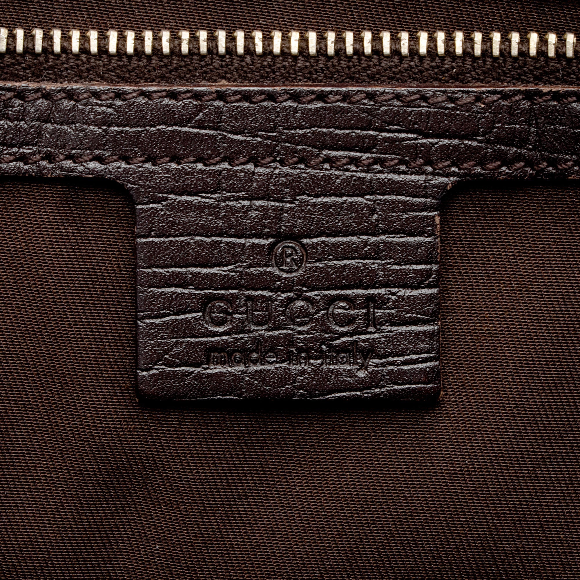 Gucci GG Canvas Jolicoeur Medium Tote (SHF-U5hUpD)