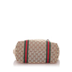 Gucci GG Canvas Jolicoeur Tote Bag (SHG-29116)