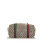 Gucci GG Canvas Jolicoeur Tote Bag (SHG-29464)