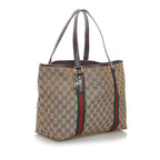 Gucci GG Canvas Jolicoeur Tote Bag (SHG-29464)