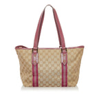 Gucci GG Canvas Jolicoeur Tote Bag (SHG-32700)
