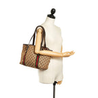 Gucci GG Canvas Jolicoeur Tote Bag (SHG-33679)