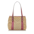 Gucci GG Canvas Jolicoeur Tote Bag (SHG-34727)