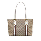 Gucci GG Canvas Jolicoeur Tote Bag (SHG-uCLiM4)