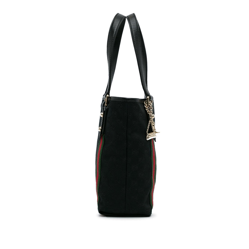 Gucci GG Canvas Jolicoeur Tote Bag (SHG-SQ1qua)