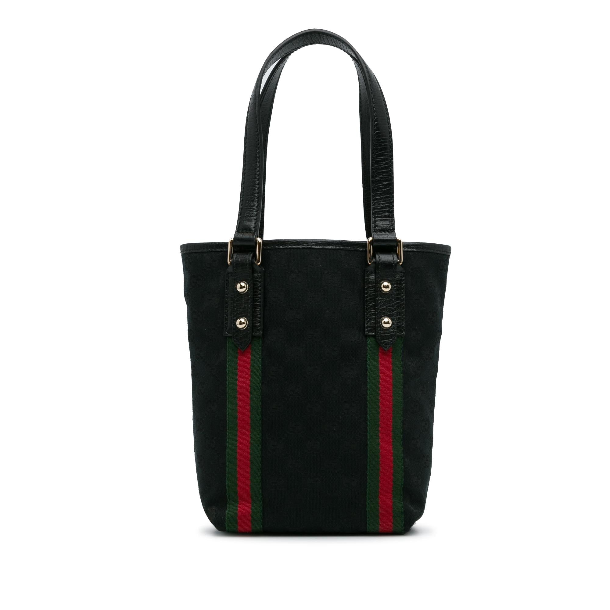 Gucci GG Canvas Jolicoeur Tote Bag (SHG-SQ1qua)