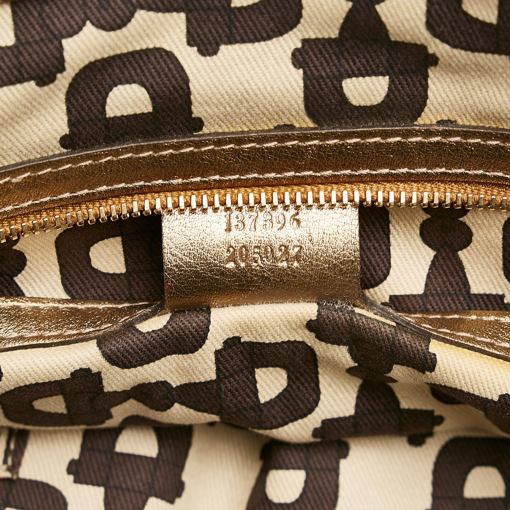 Gucci GG Canvas Jolicoeur Tote (SHG-lccp95)