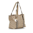 Gucci GG Canvas Jolicoeur Tote (SHG-lccp95)