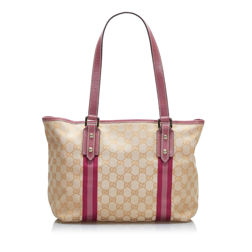 Gucci GG Canvas Jolicoeur Tote (SHG-3HjuR6)