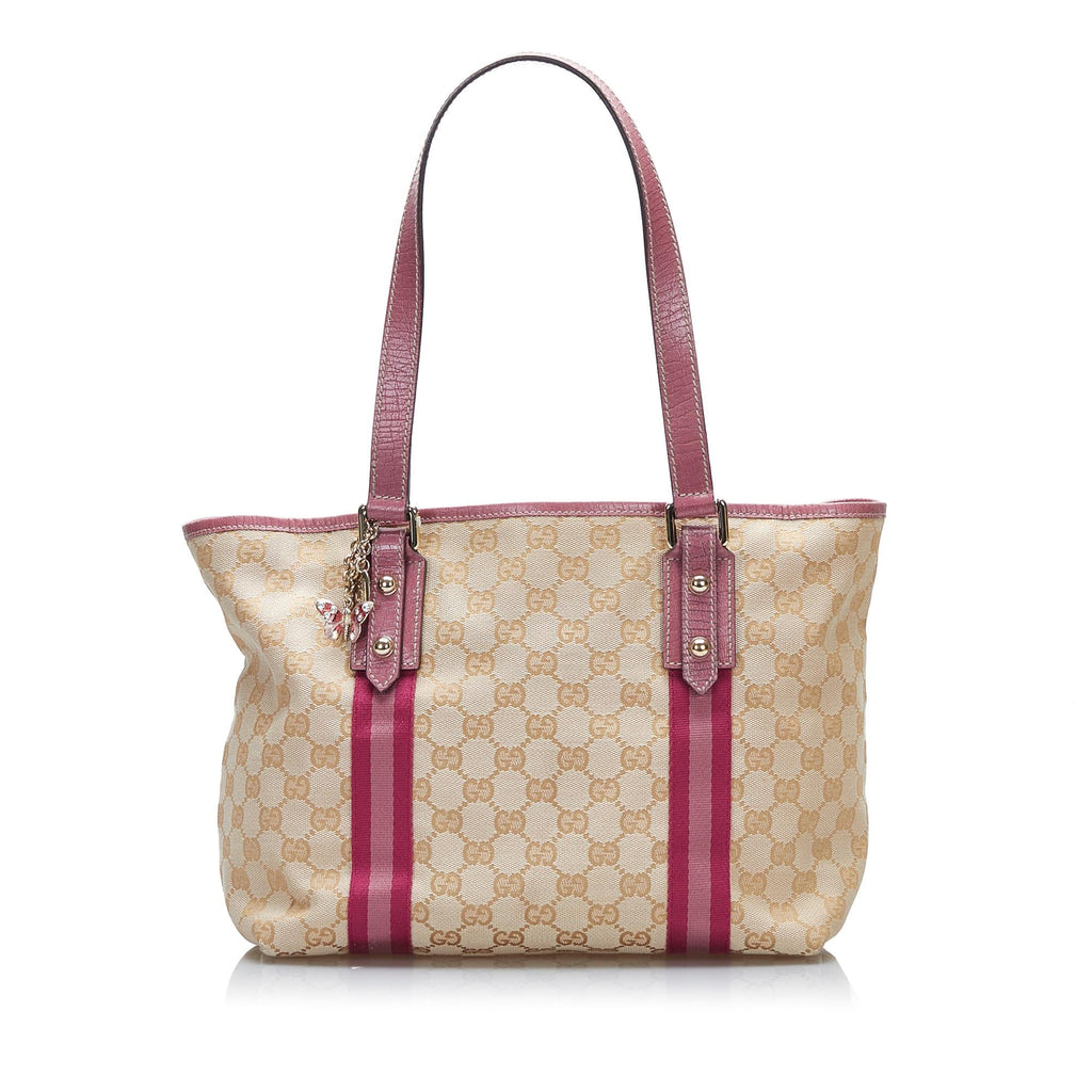 Gucci GG Canvas Jolicoeur Tote (SHG-3HjuR6)