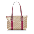 Gucci GG Canvas Jolicoeur Tote (SHG-3HjuR6)
