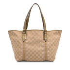 Gucci GG Canvas Jolicoeur Tote (SHG-5mh4lC)