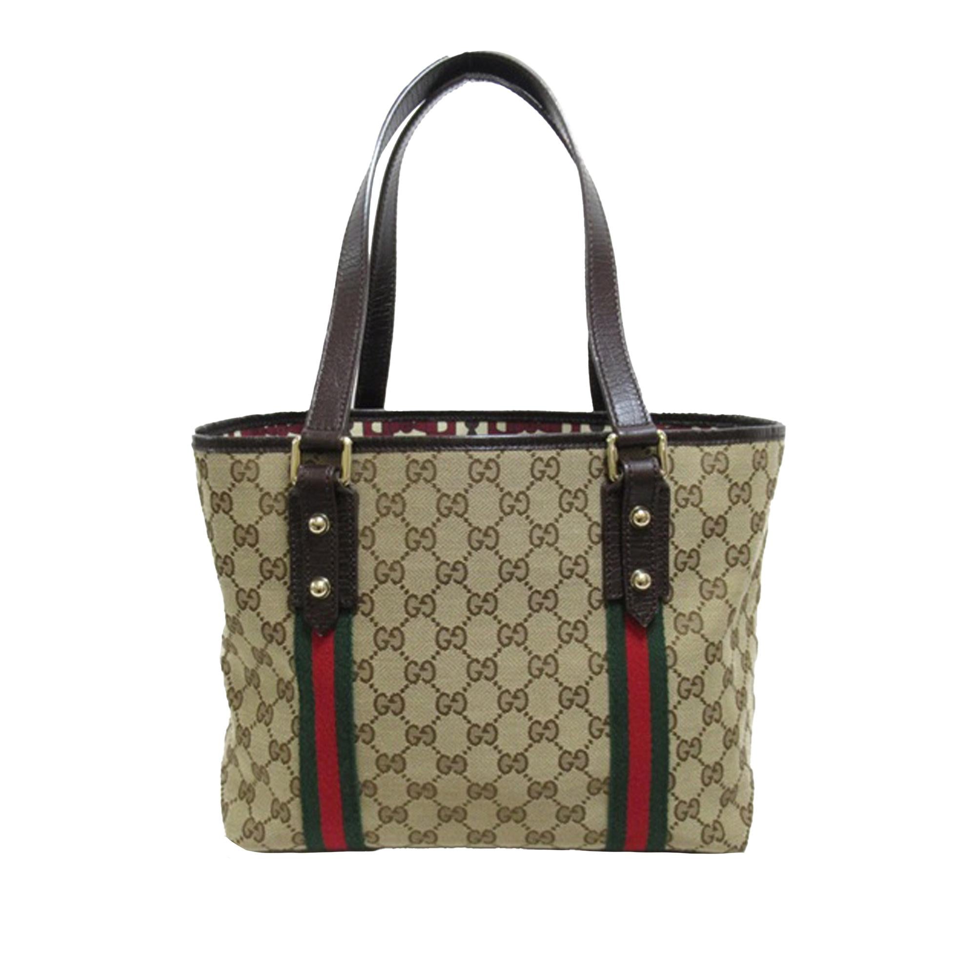 Gucci GG Canvas Jolicoeur Tote (SHG-e8rEj5)