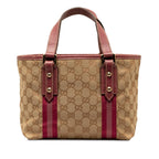 Gucci GG Canvas Jolicoeur Tote (SHG-5Q0OTS)