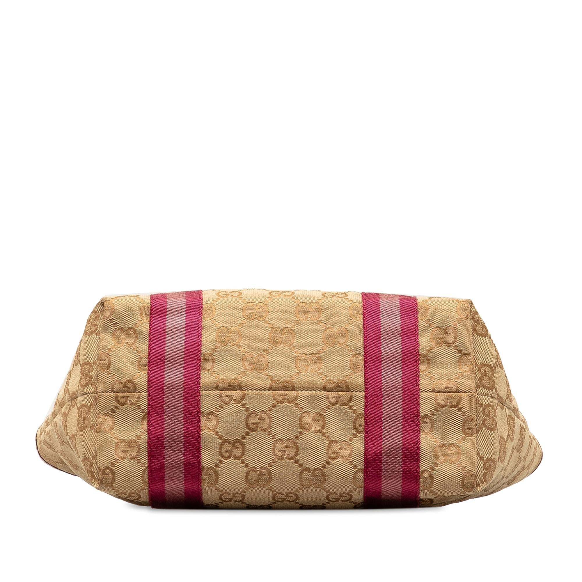 Gucci GG Canvas Jolicoeur Tote (SHG-5Q0OTS)