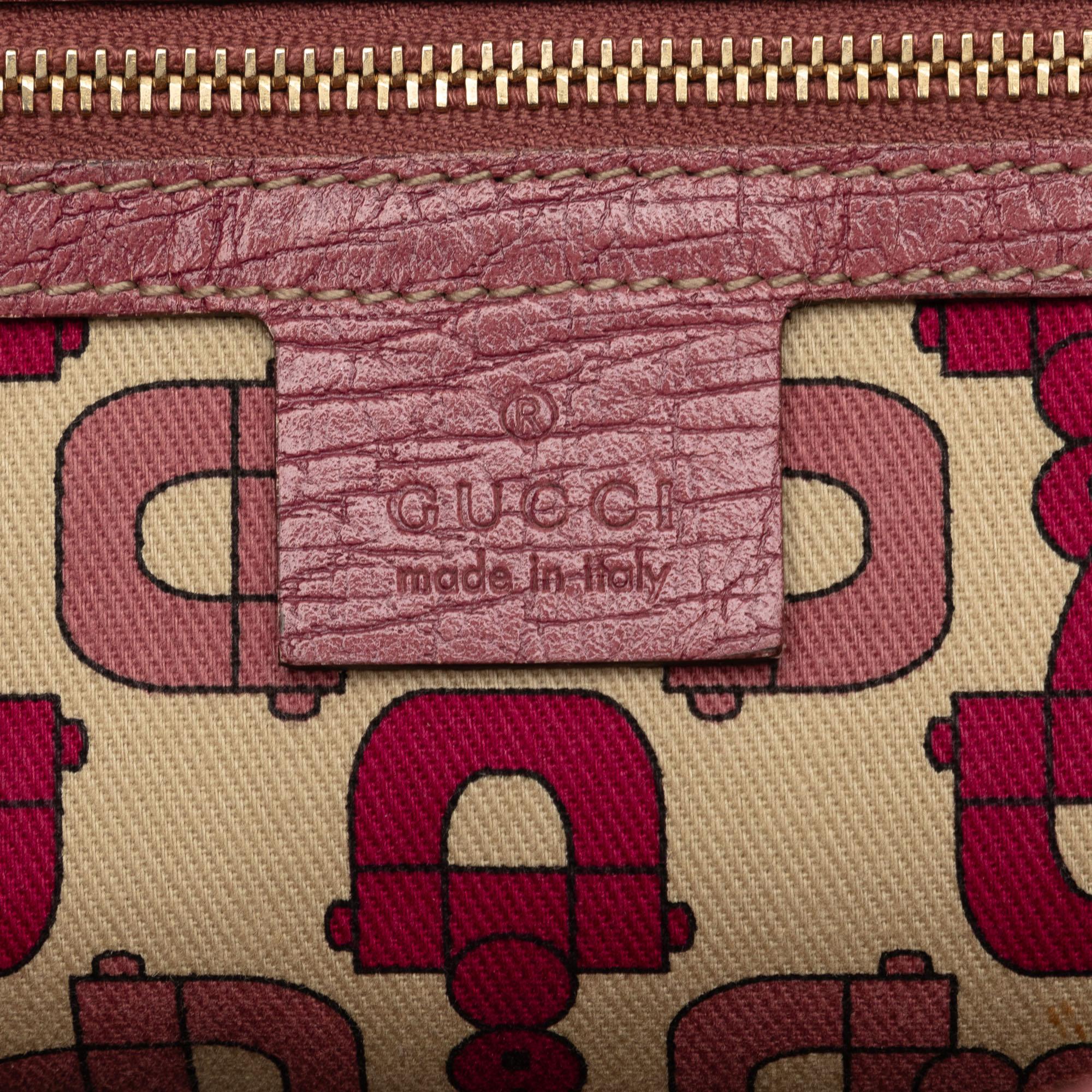 Gucci GG Canvas Jolicoeur Tote (SHG-5Q0OTS)